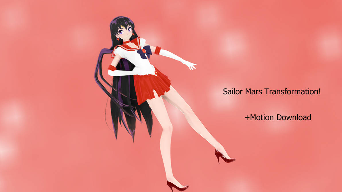 MMD Sailor Mars Transformation Motion download by SilverDreamyRose on ...