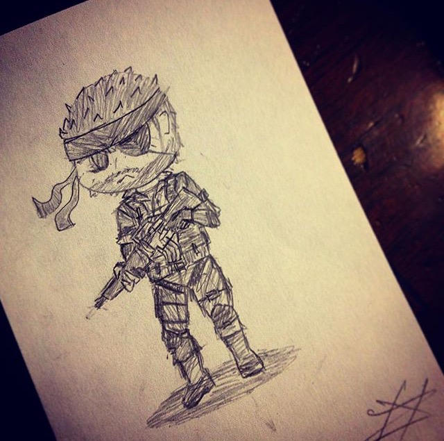 Solid Snake by Hanimeme on DeviantArt