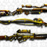steampunk rifles
