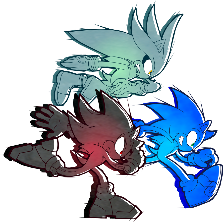 Shadow Halftone Rivals Rivals by HoodyBob on DeviantArt