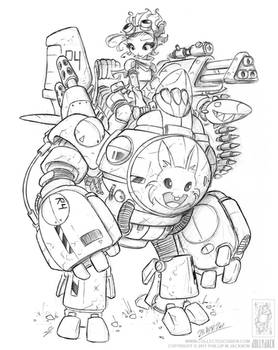 Easter Bunny-Mech