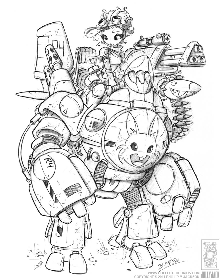 Easter Bunny-Mech