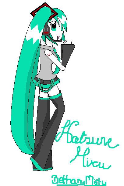 Hatsune Miku Vocaloid Anime speed drawing by draw2night on DeviantArt