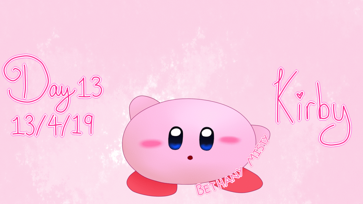Day 13 - Kirby! [GIF] by Bethany-Misty on DeviantArt