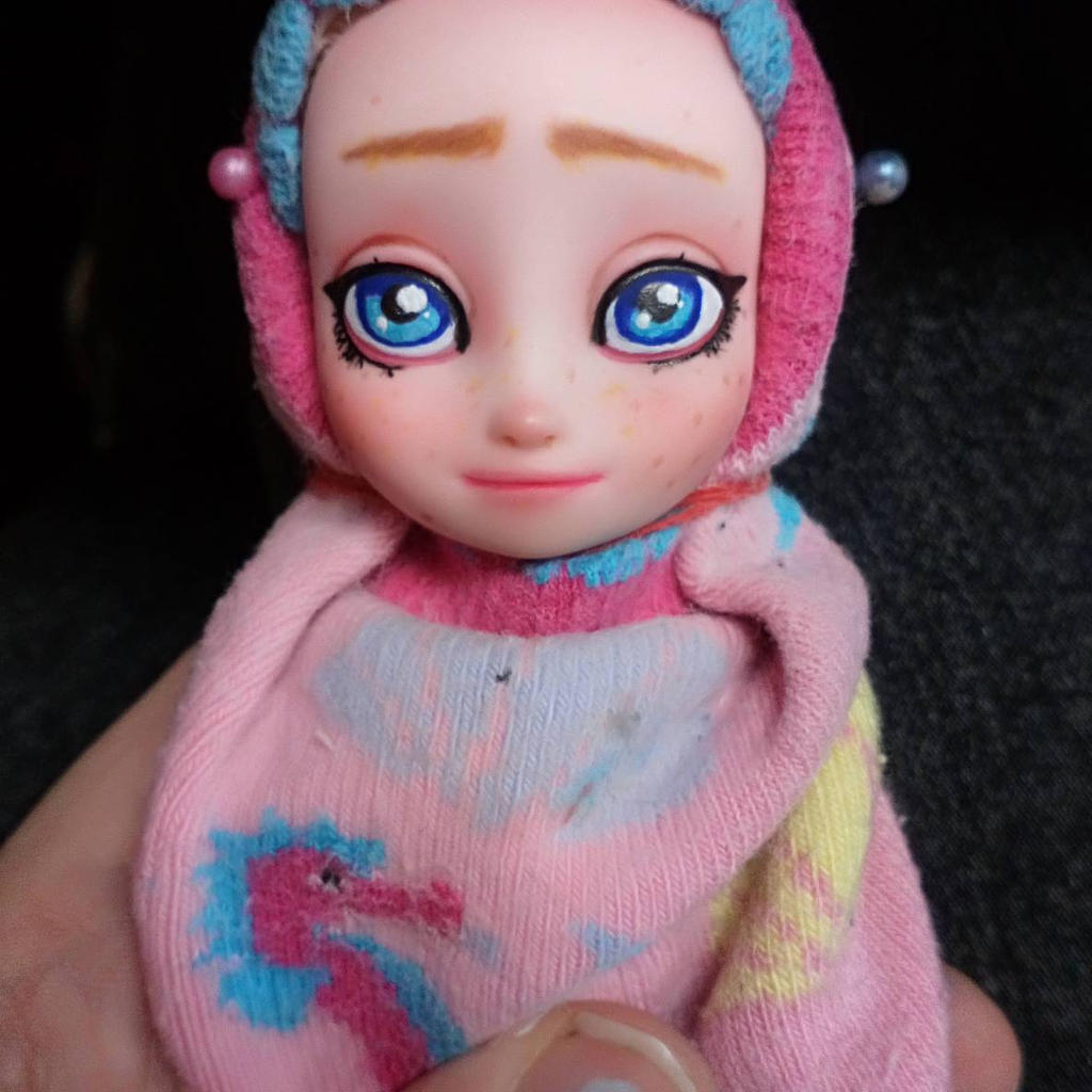 Elsa Toddler Repaint by Path-Of-Petals on DeviantArt