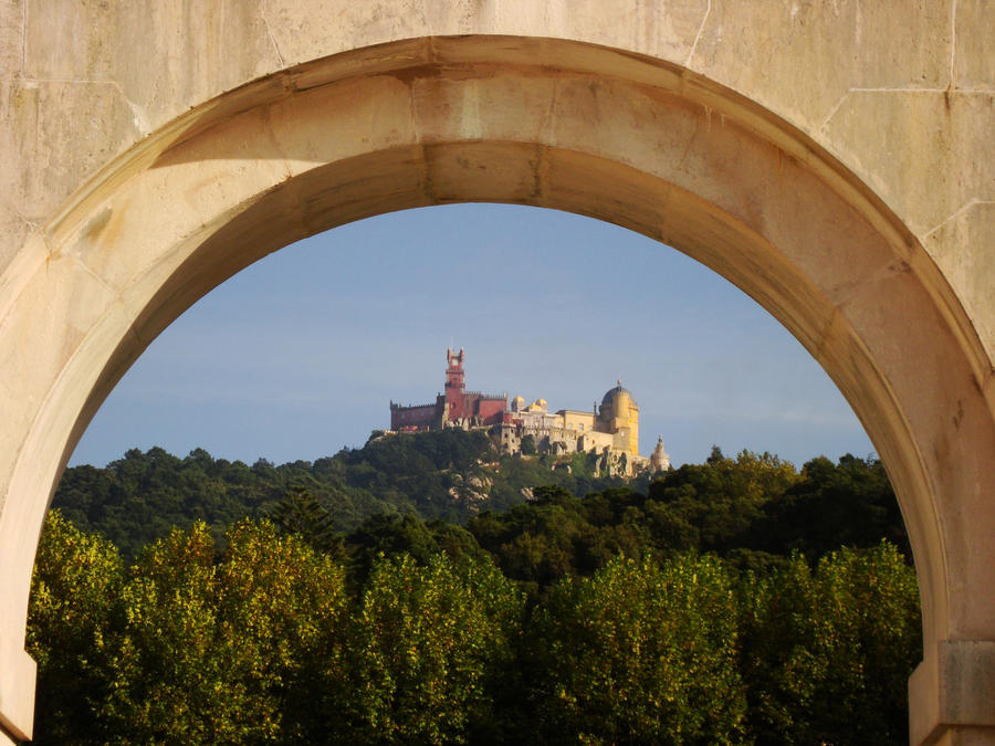 Palacio da Pena from Seteais