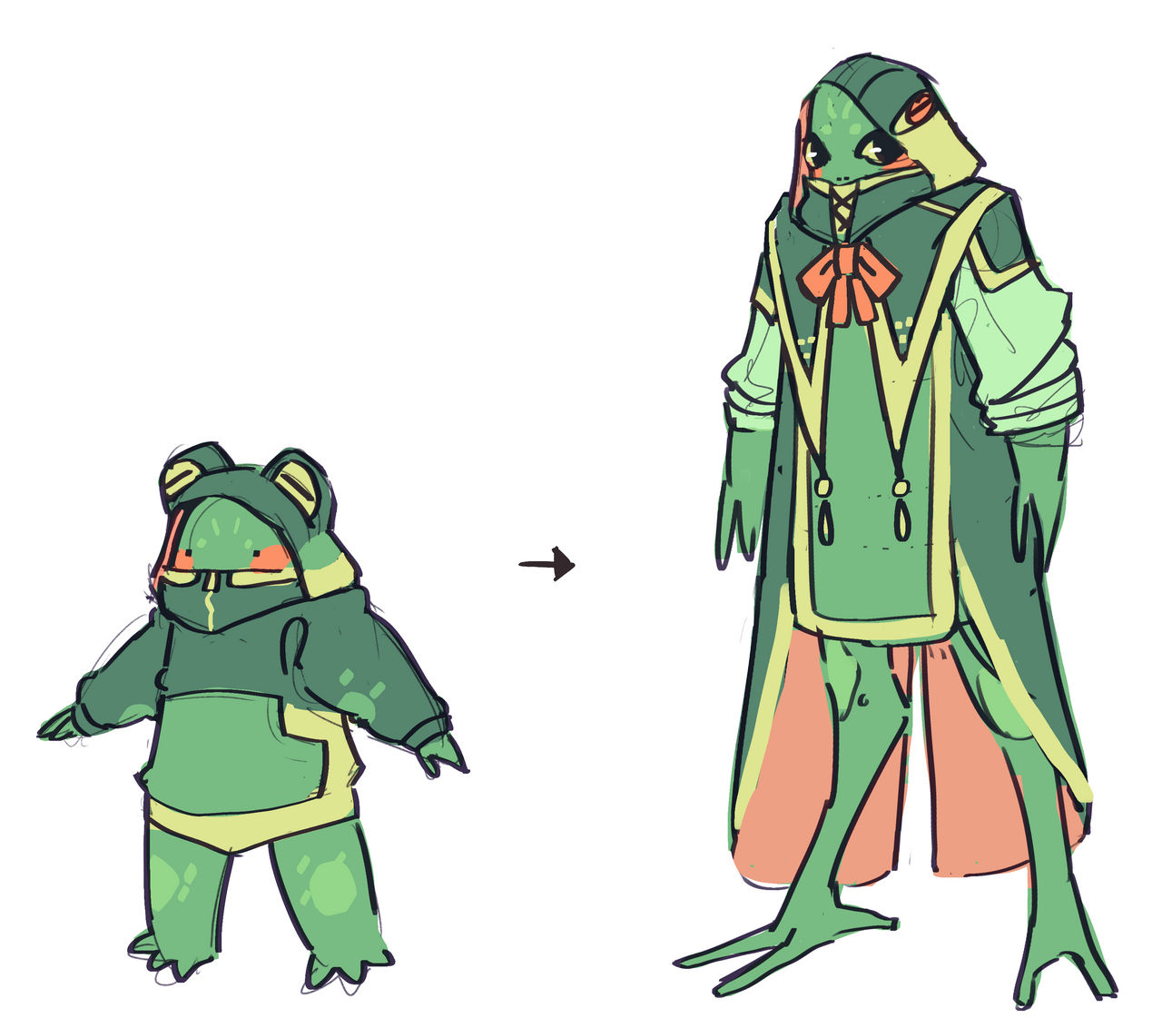 evolution by filibusterfrog on DeviantArt