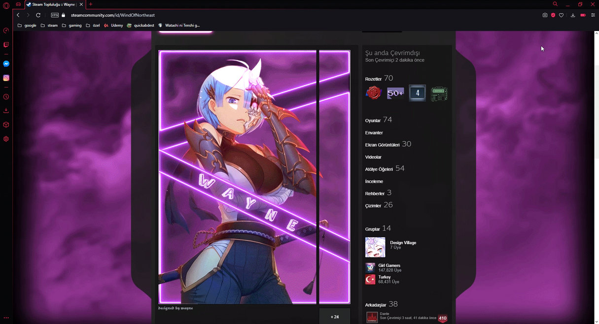 Animated steam artwork by EroWayne on DeviantArt