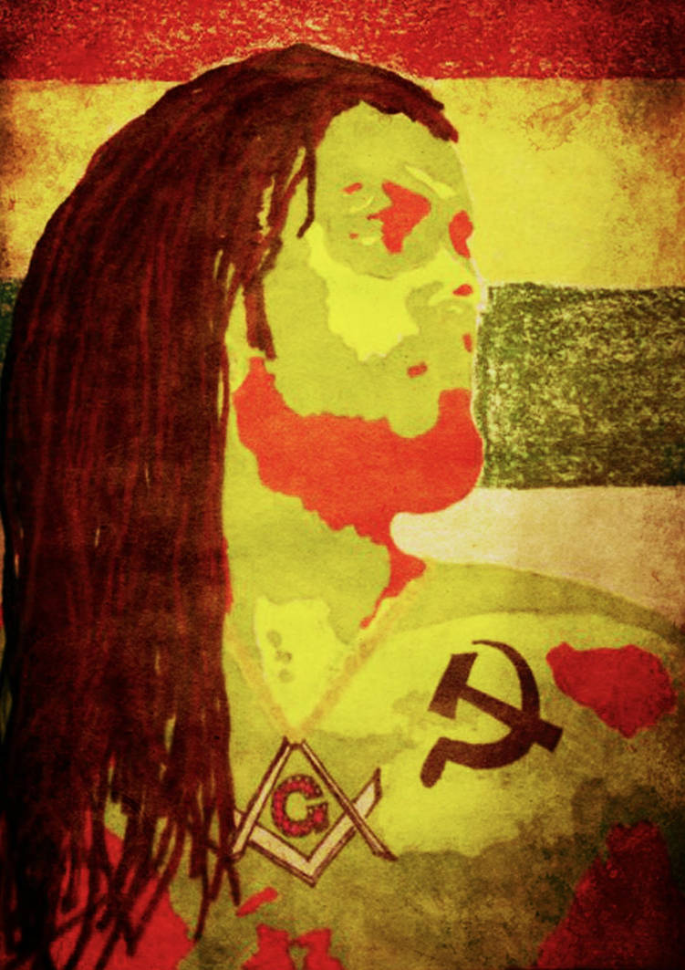 Rasta Face (Self Portrait) by Vinothukumar on DeviantArt