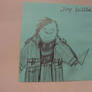 Joy Killer Fanart (stickynote, mechanical pencil)