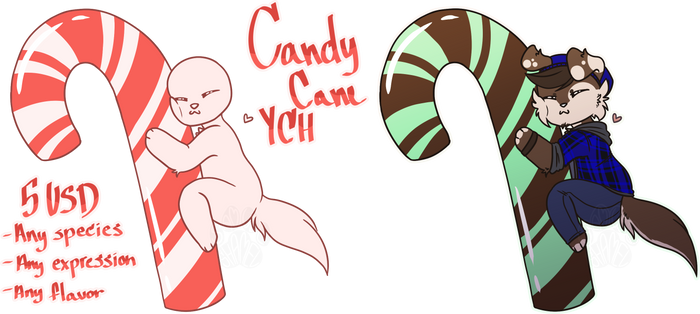 Candy Cane YCH | Open!