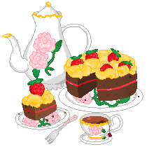 Cake and tea