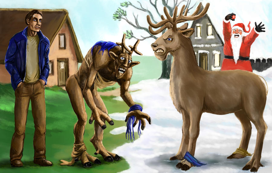 Frown From Rudolph Curse of Rudolph by Crowsrock on DeviantArt