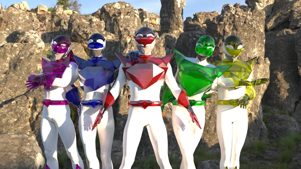 Power Rangers: Crystal Spectrum by Gear--Shift3D on DeviantArt