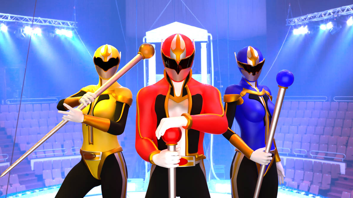 Power Rangers Showstoppers by Gear--Shift3D on DeviantArt