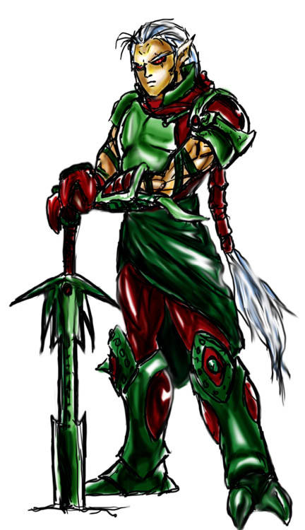 Rage as Vampire in LOK by RageVortex on DeviantArt