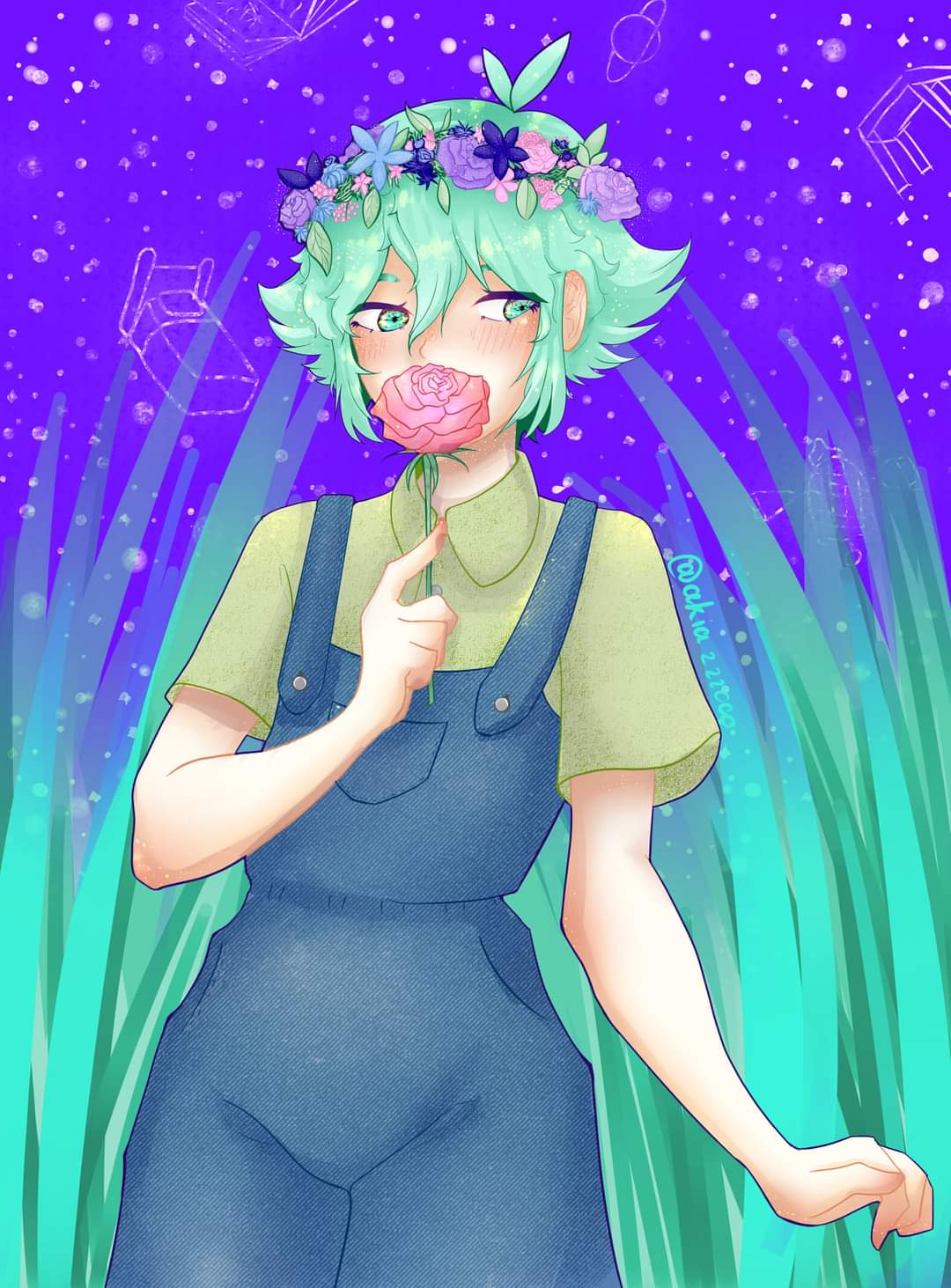 Omori - Basil by HadeeSmi on DeviantArt