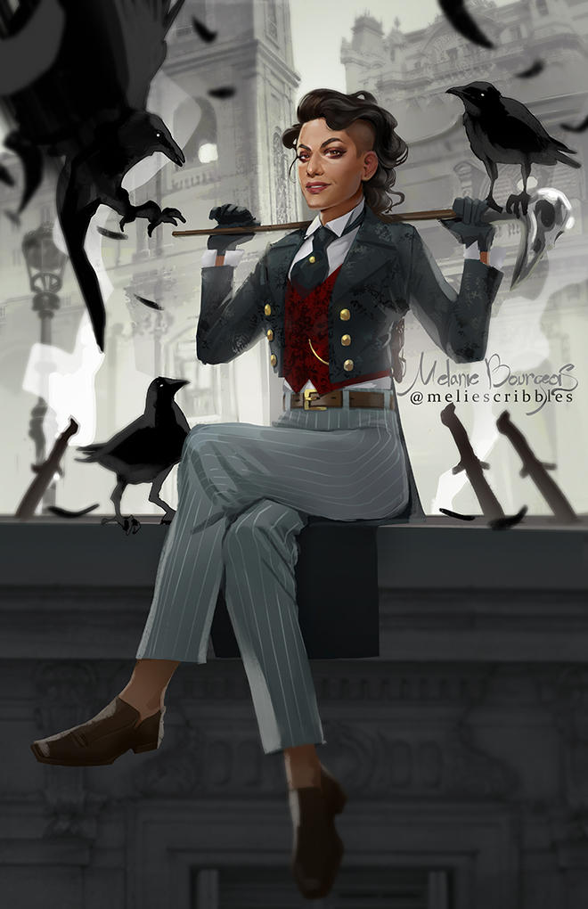 Inej Ravager Inej by meliescribbles on DeviantArt