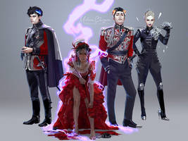 red queen character lineup