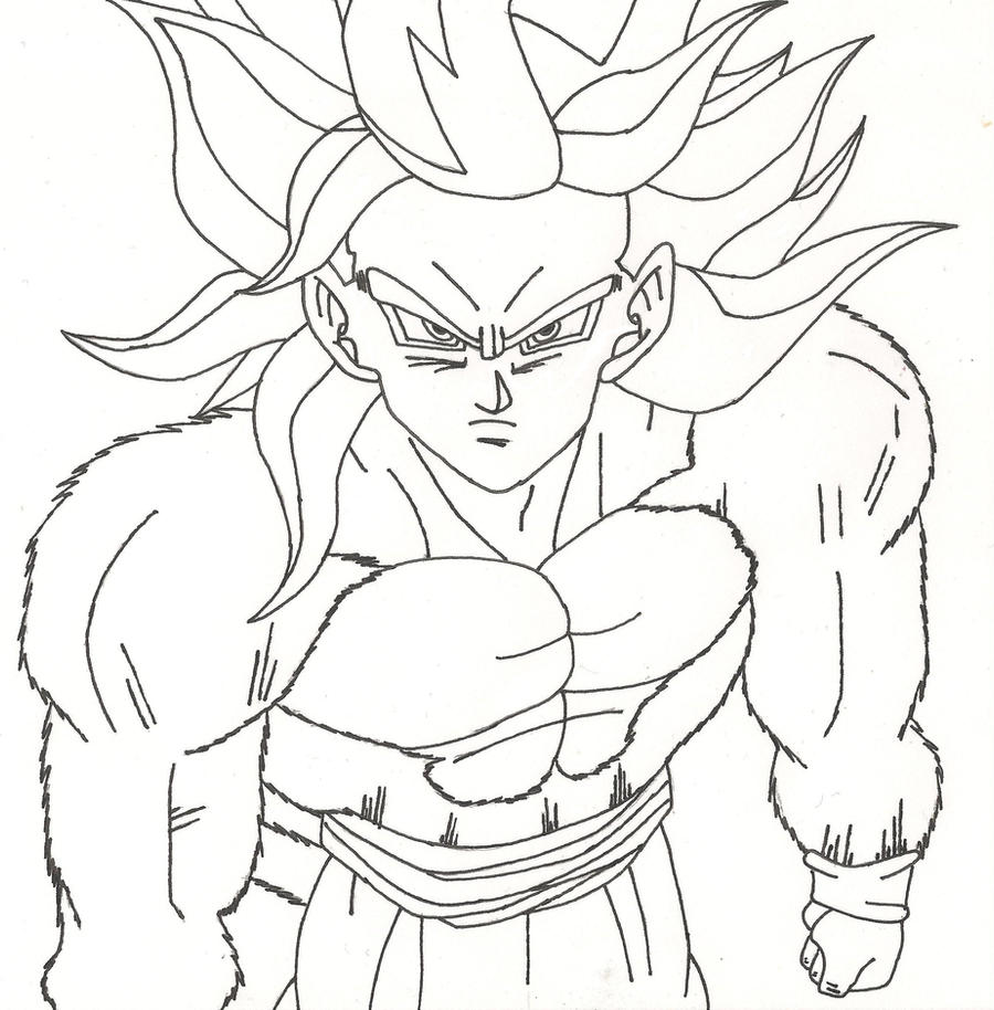 Super Saiyan 4 Goku