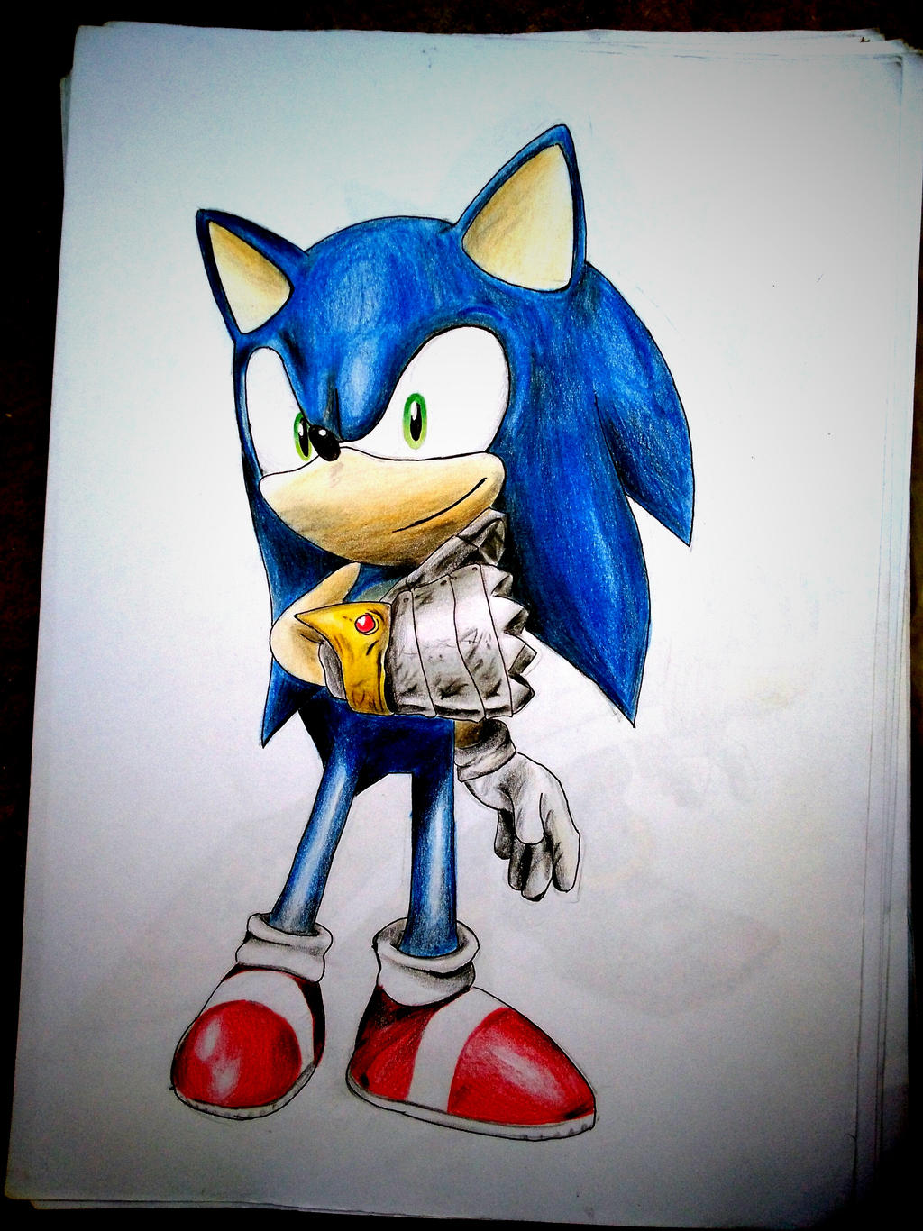 Jose Ramiro Deviantart Sonic sonic by josealin on DeviantArt