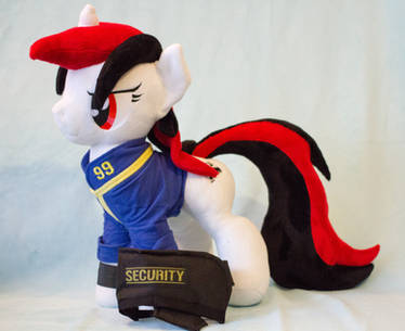 Blackjack Plush with Vault Suit and Security Vest