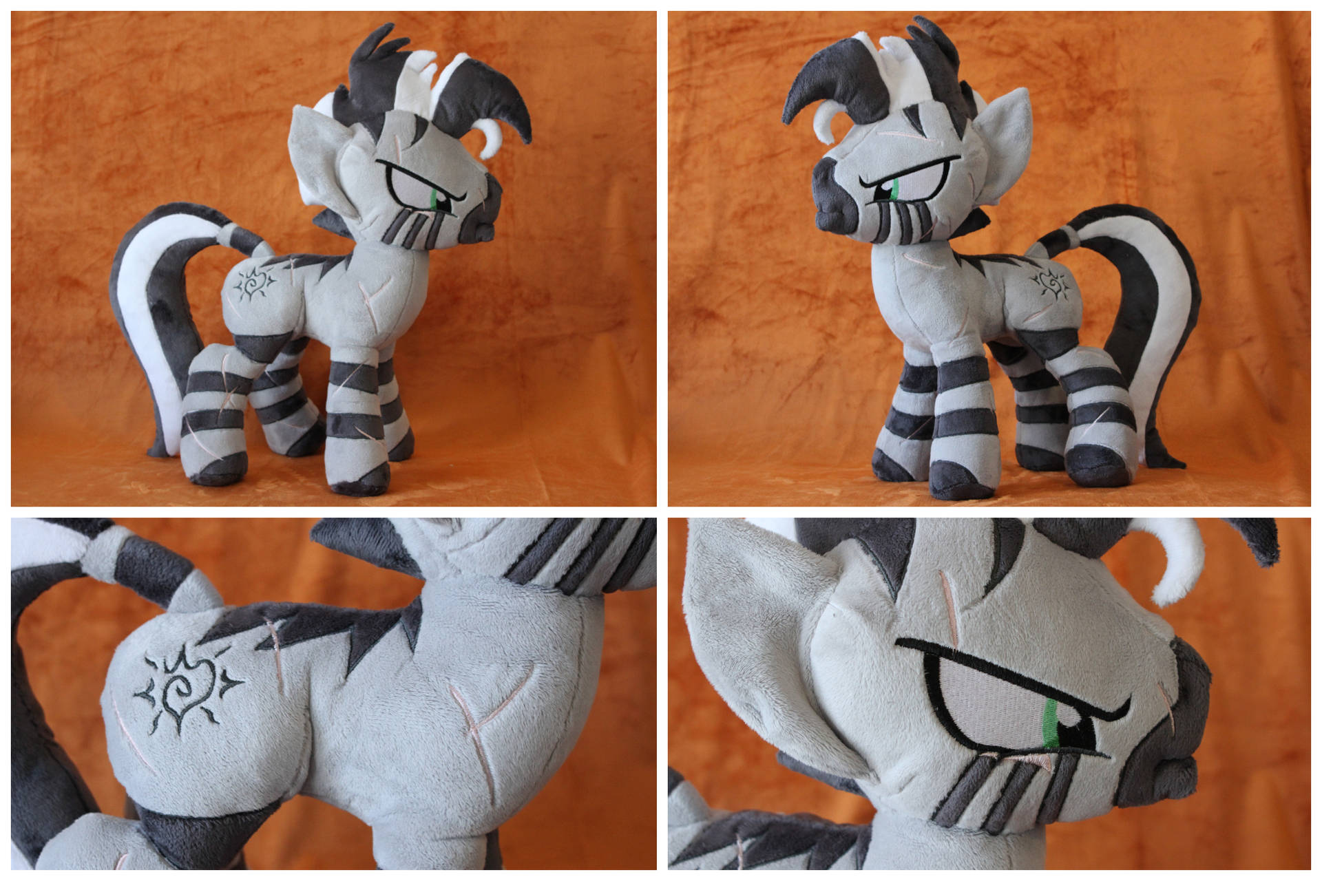 Xenith Fallout Equestria Plush Collage by TopPlush