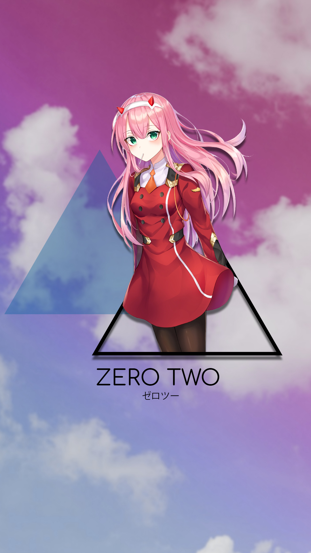 Zero Two Sky Wallpaper By Ferackx On Deviantart Zero Two Sky Wallpaper By Ferackx On Deviantart
