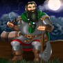 Bjornhart Oakfeller, Dwarven Barbarian