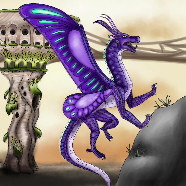 Minawii Silkwing - Creatures of Sonaria + Wof by TheQuack3n on DeviantArt
