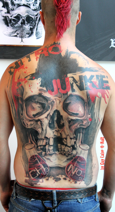 Nitro Junkie Backpiece by Guy Labo-O-Kult