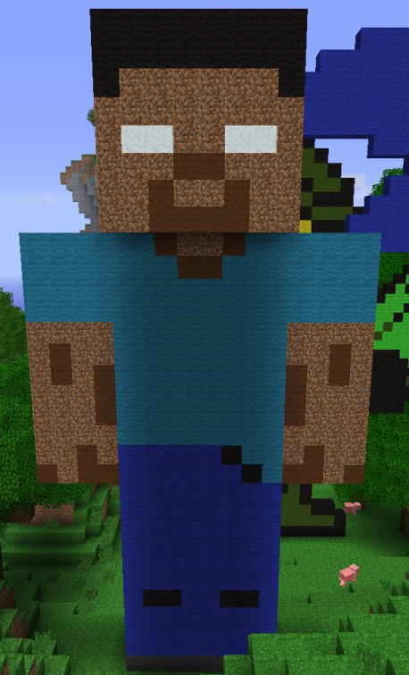 Minecraft Herobrine Statue By Kahnaii On Deviantart Minecraft Herobrine Statue By Kahnaii On Deviantart