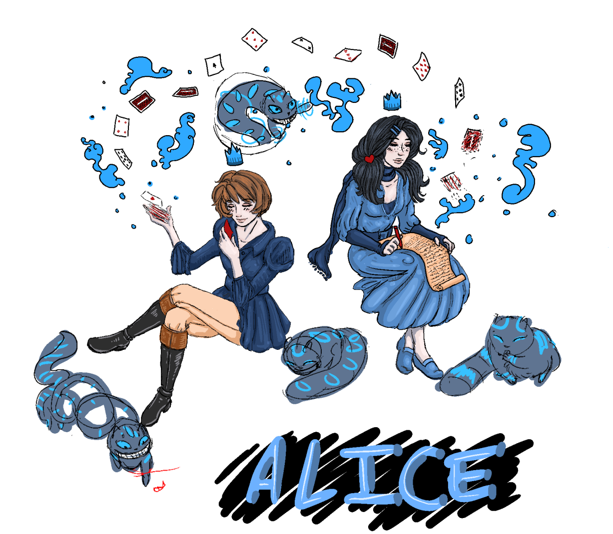 Alice and Suzan WiP