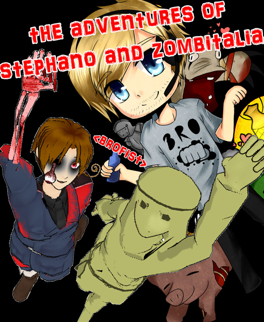 the adventures of stephano and zombitalia (cover)