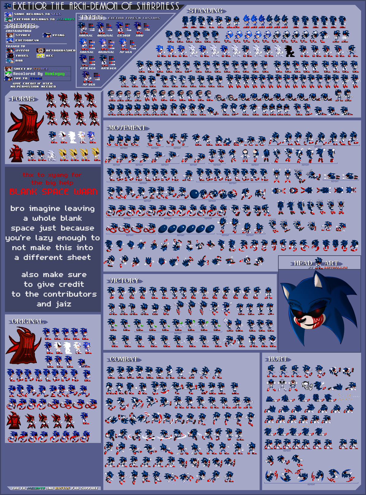 Tails from sonic exe advance sprites by BaysenAhiru427 on DeviantArt