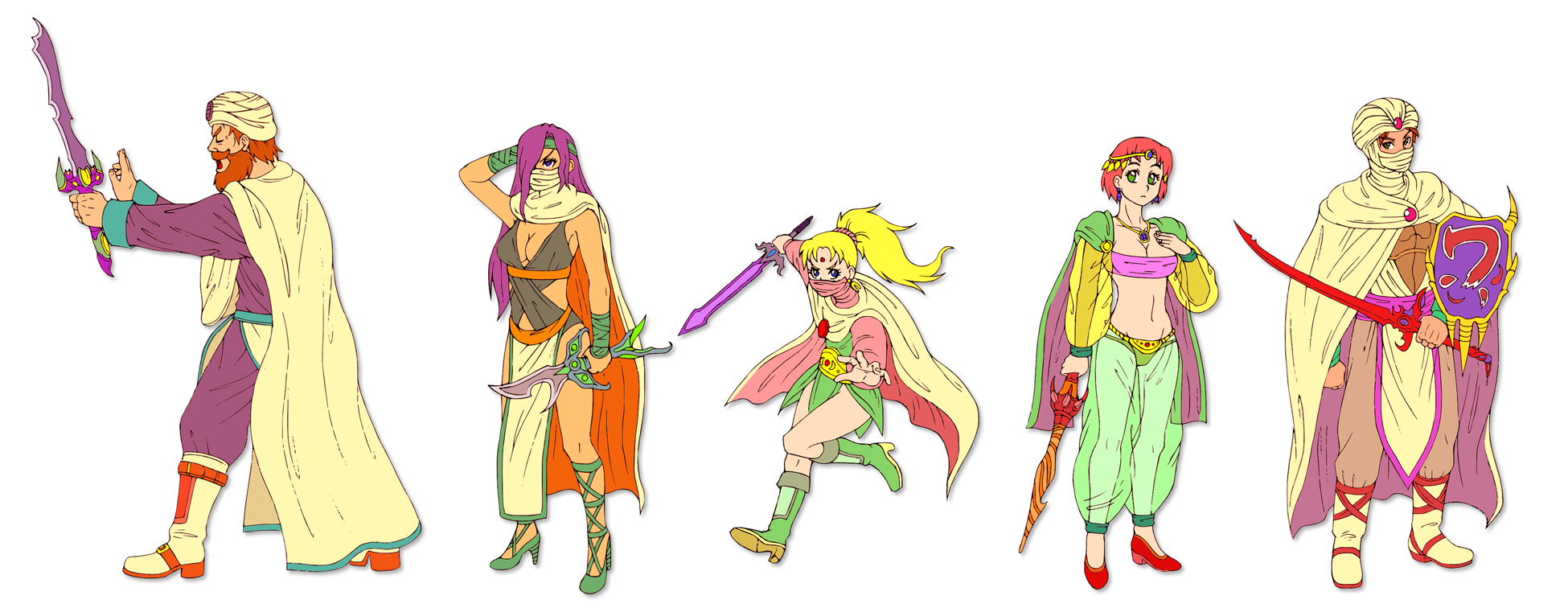 Ffv Ranger FFV Magic Knights by ObstinateMelon on DeviantArt