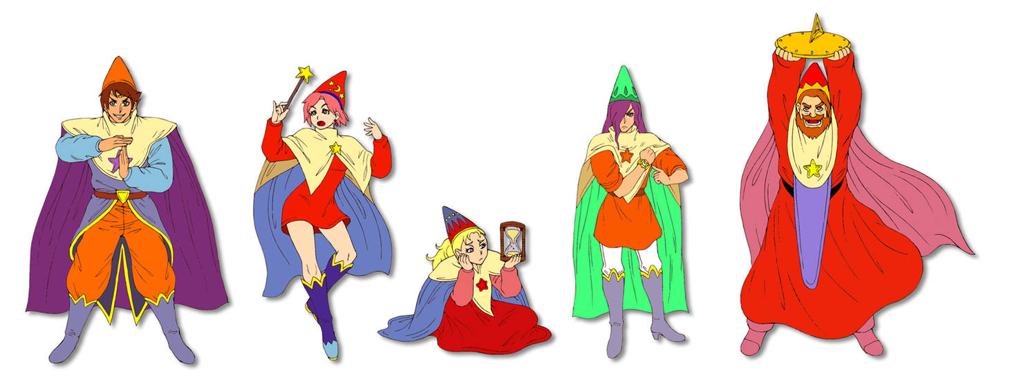 Ffv Time Mages By Obstinatemelon On Deviantart