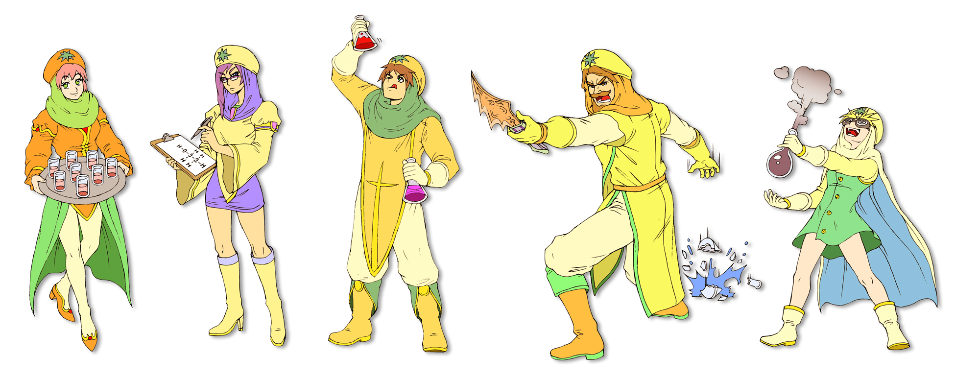 Ffv Chemists By Obstinatemelon On Deviantart Ffv Chemists By Obstinatemelon On Deviantart