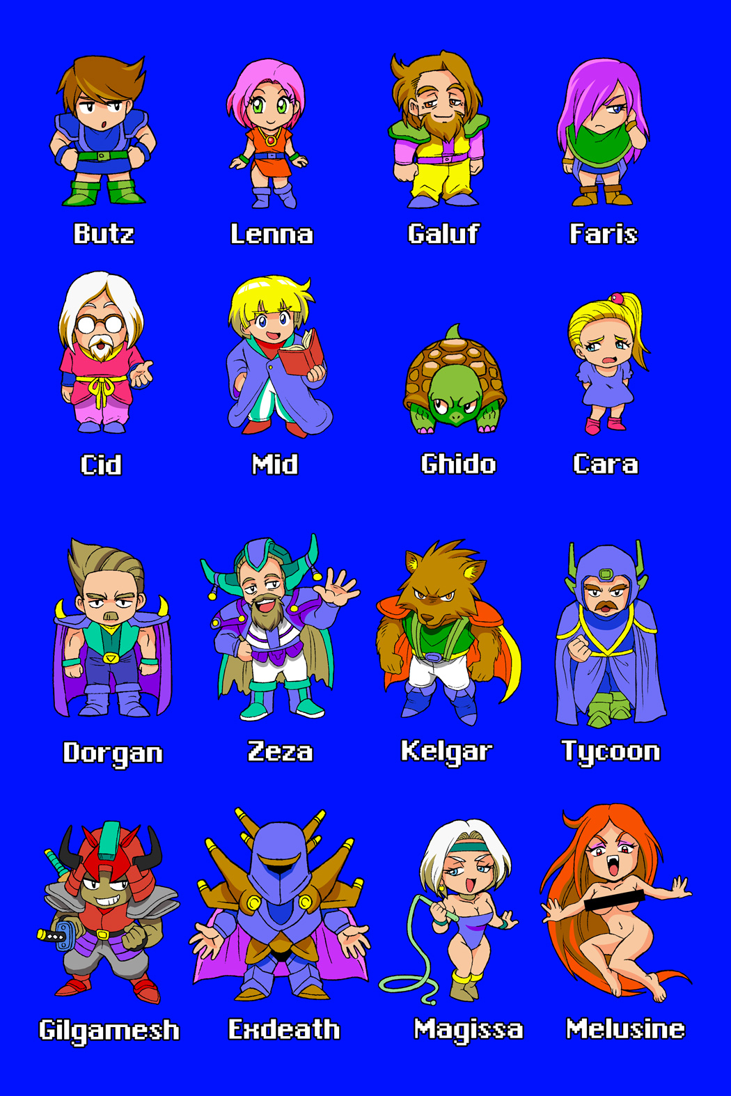 Ffv Field Sprites By Obstinatemelon On Deviantart