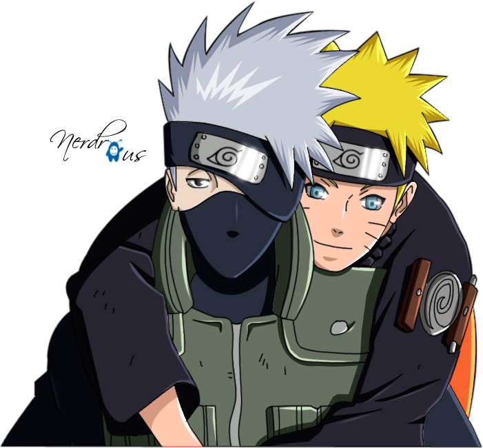 Naruto e Kakashi - Kakashi colorido by ADMUlielson on DeviantArt