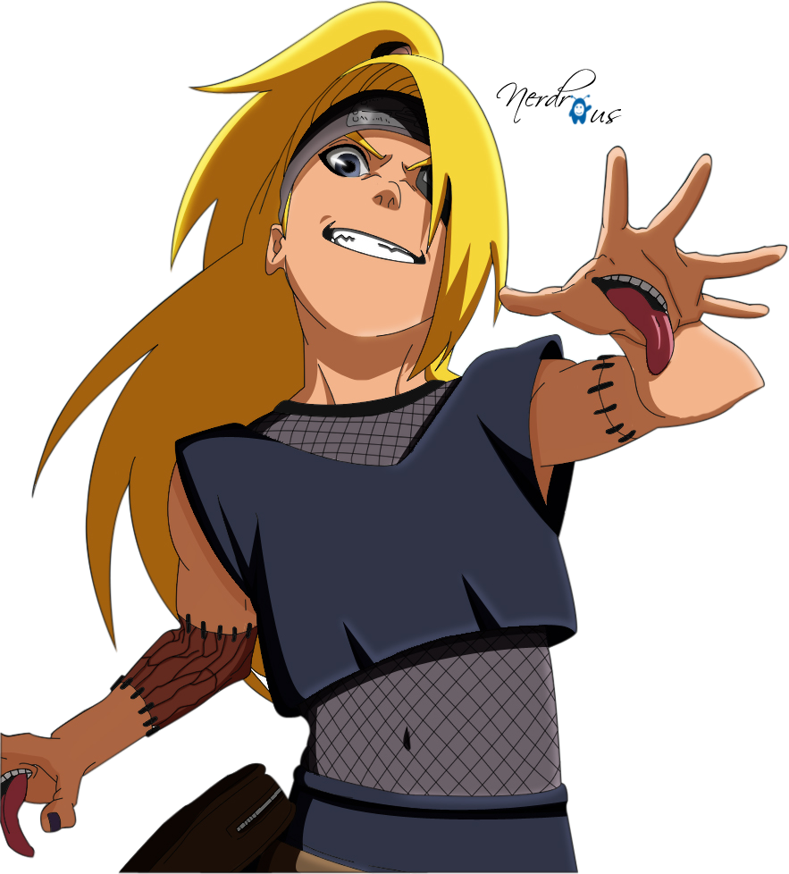 Deidara HD Render