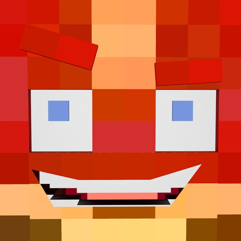 Minecraft face render by djwarrior77 on DeviantArt