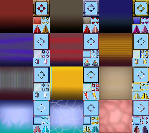 RPG Maker XP SPECIAL Window Skins INDEX by spritemight on DeviantArt