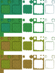 RPG Maker XP Auto-Tiles Sheet - Grass