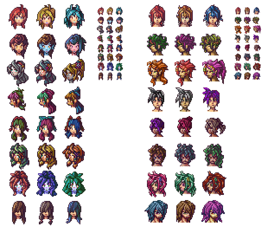 RPG Maker Headshots 01 by StephODell on DeviantArt