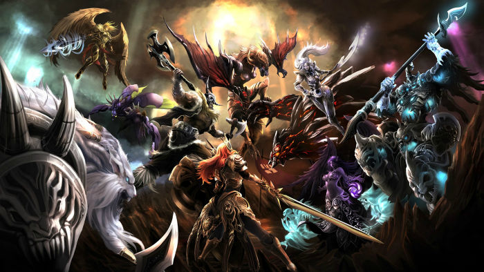 League of Legends Epic Battle 4K Wallpaper • GamePhD