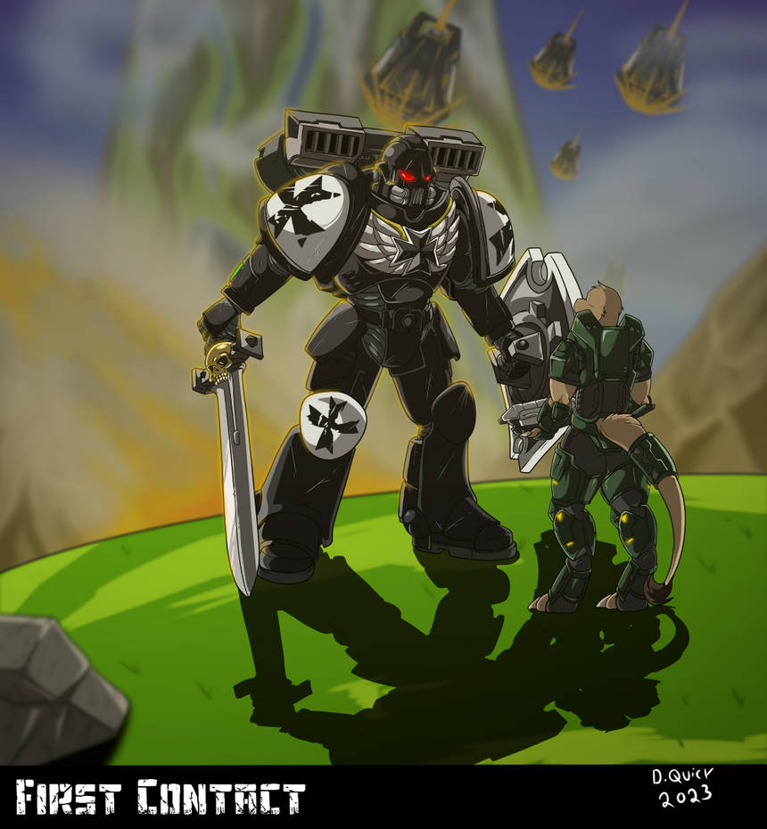 First Contact by QuickTron on DeviantArt