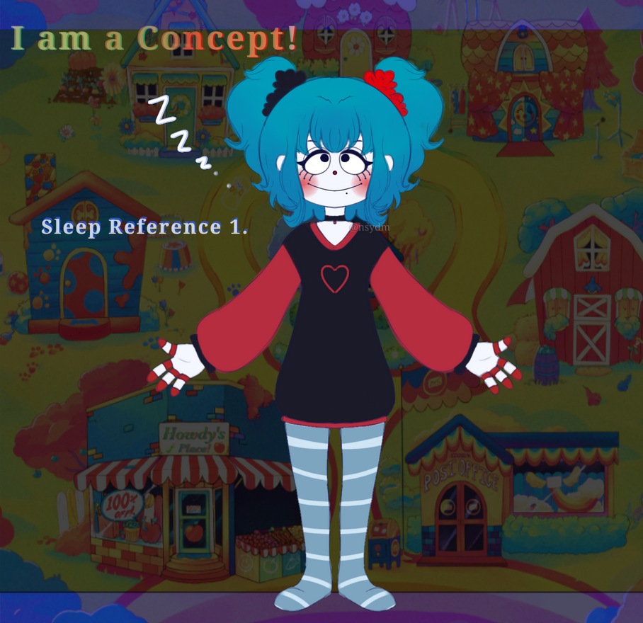 Sleep Reference (Welcome home oc) by RoseisdumbMarymaybe on DeviantArt