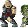 Horde Chibis - Oozor and Gror
