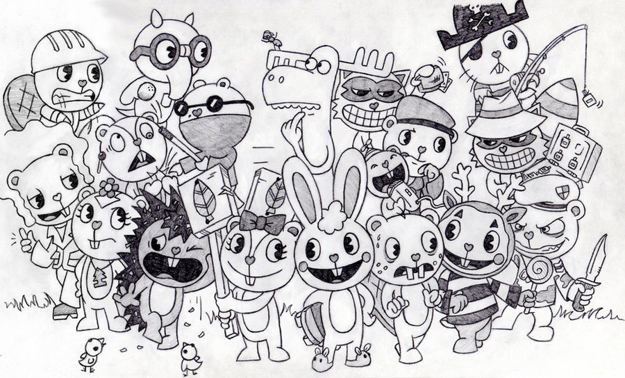 All Happy Tree Friends Characters